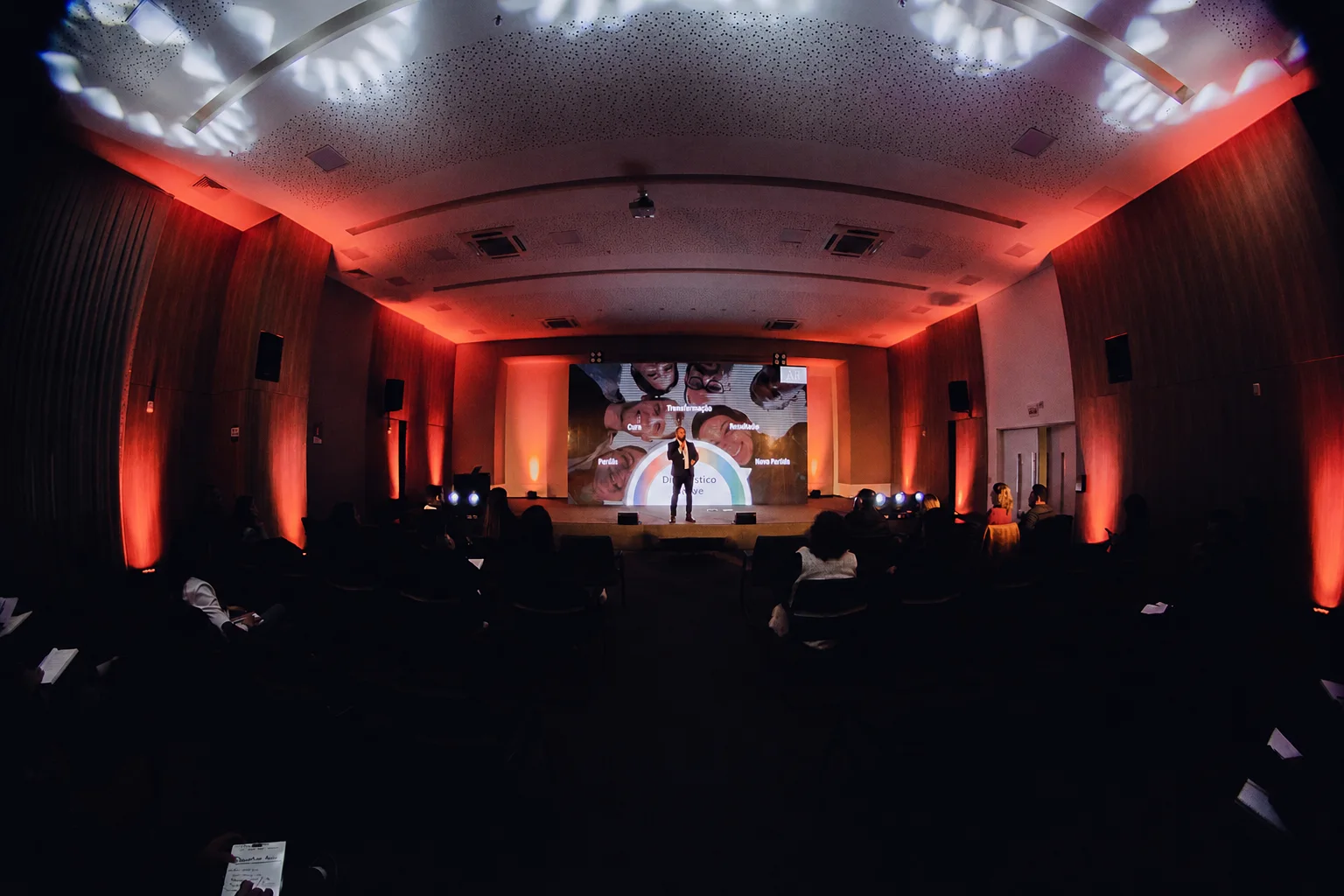 Edição anterior do ACLIVE, com Ricardo Voz no palco